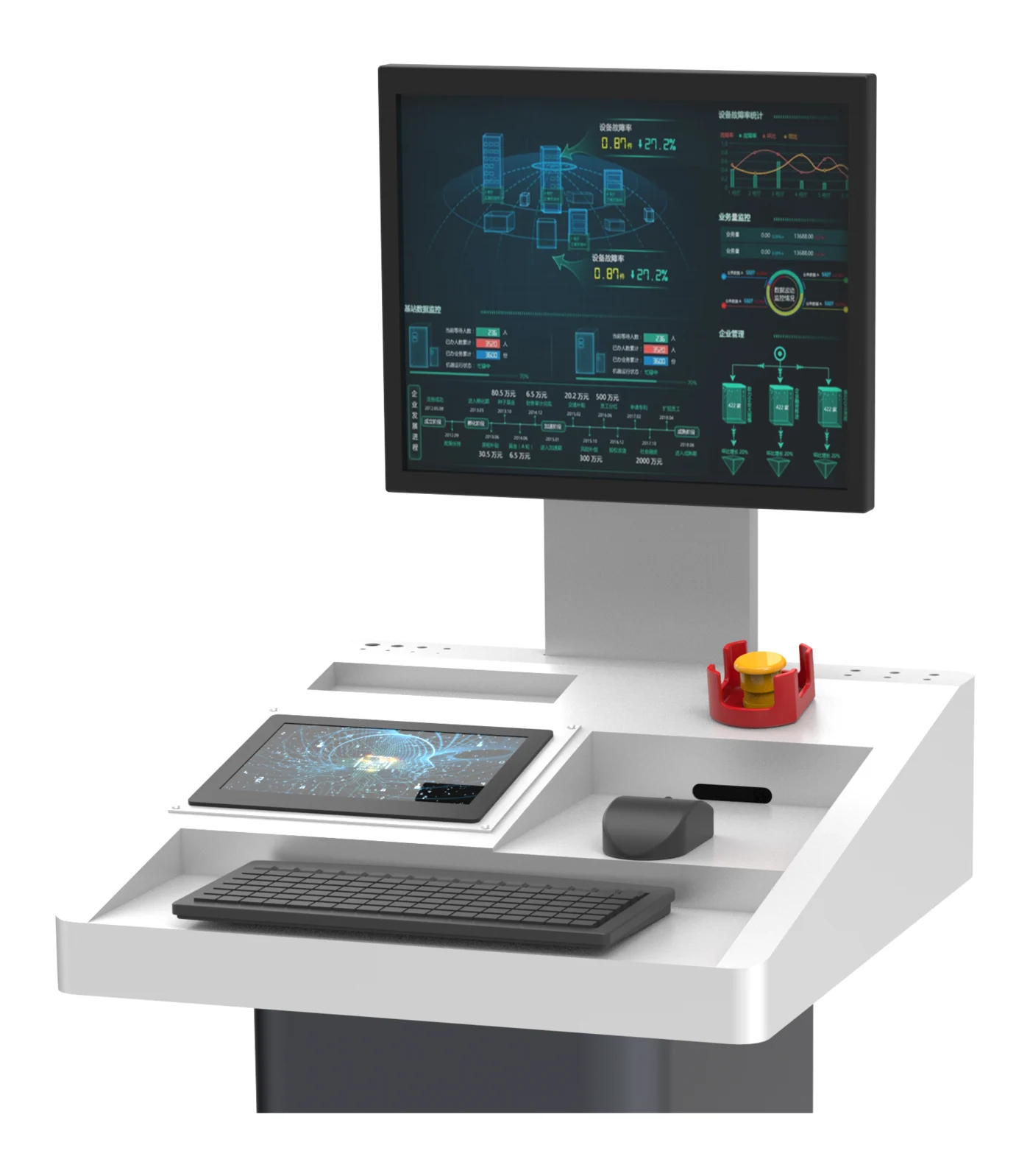 favorable Fiberglass Cutter — Intelligent touch-screen control console